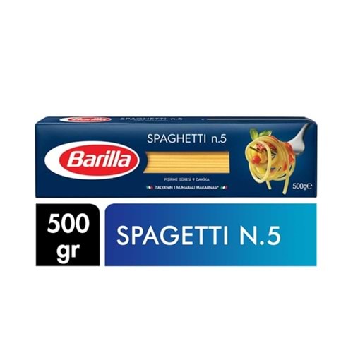 BARİLLA SPAGHETTI N.5 MAKARNA 500 G